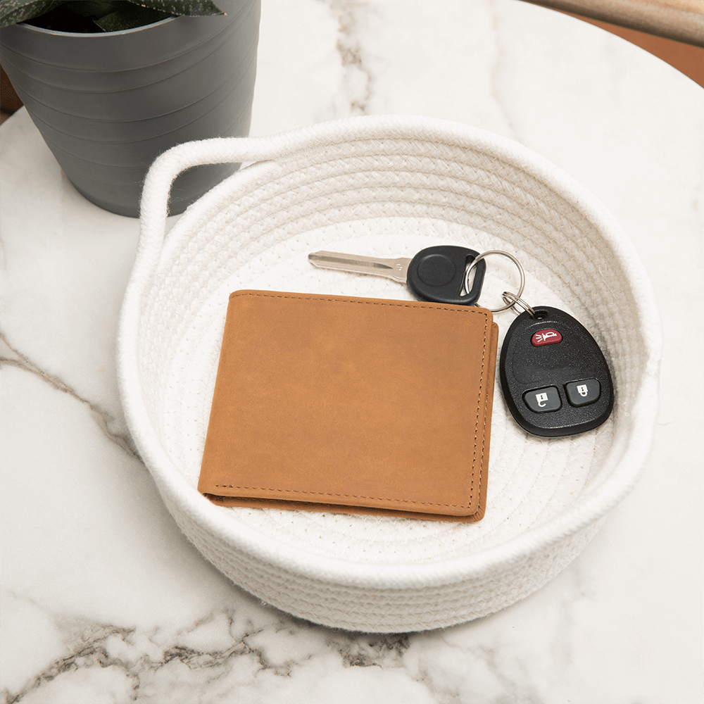 Graphic Leather Wallet