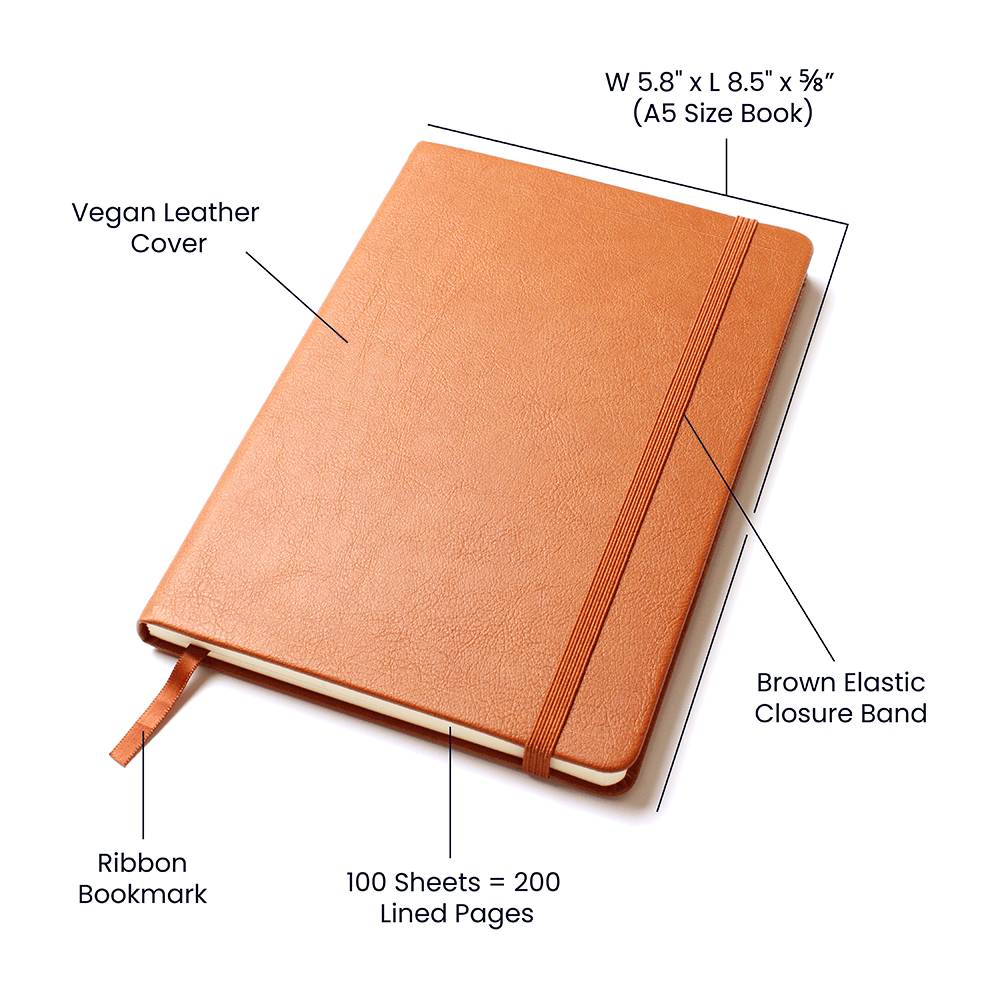 Leather Graphic Journal