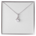 Alluring Beauty Necklace ( Yellow Gold & White Gold Variants )