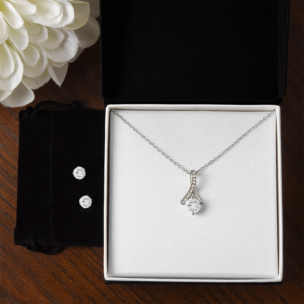 Alluring Beauty Necklace & Earring Set