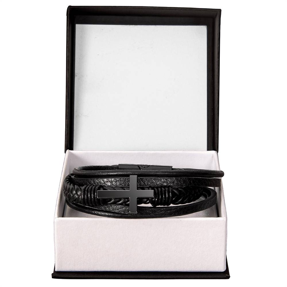 Men's Cross Bracelet
